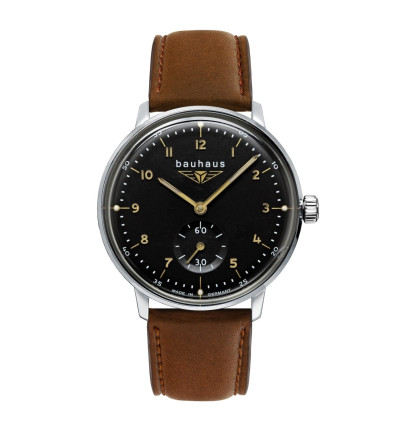 BAUHAUS Ersatzarmband "Classic" 2037-2, 18 mm braun