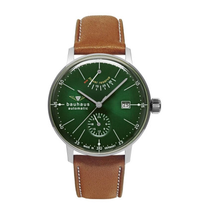 BAUHAUS Herrenuhr "Dessau" 2060-4, Automatik, Gangreserve