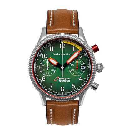 BAUHAUS Herrenuhr "Aviation Eurofighter", 2576-4