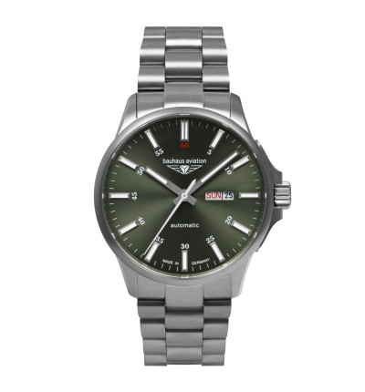 BAUHAUS Ersatzarmband "Aviation" 2866M-4, silber