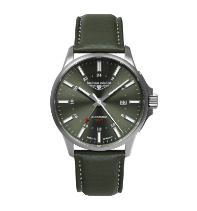 BAUHAUS Ersatzarmband "Aviation" 2868-4, 22 mm grün