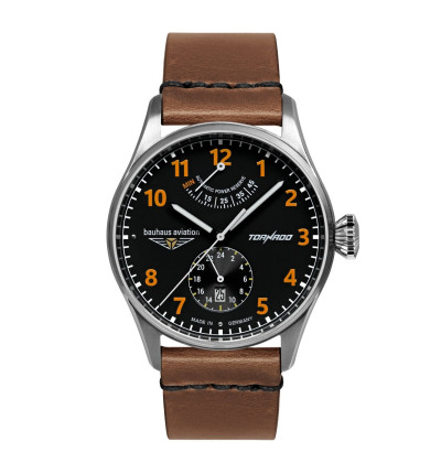 BAUHAUS Ersatzarmband "Aviation Tornado" 2790-5, 22 mm braun