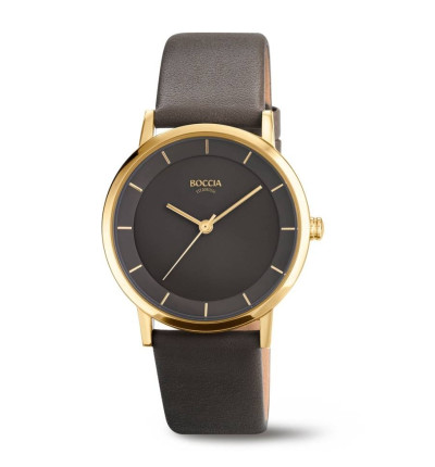 Uhrenarmband für BOCCIA TITANIUM Damenuhr "Trend" 3355-03 | braun