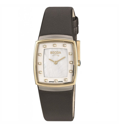 Uhrenarmband für BOCCIA TITANIUM Damenuhr "Style" 3237-02