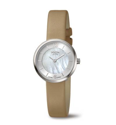 Uhrenarmband für BOCCIA TITANIUM Damenuhr "Slim" 3266-01