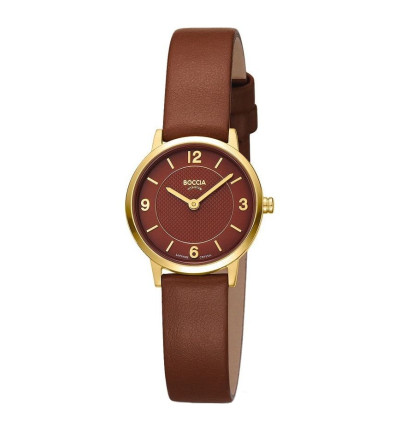 Uhrenarmband BOCCIA TITANIUM "Trend" 3371-02 | braun