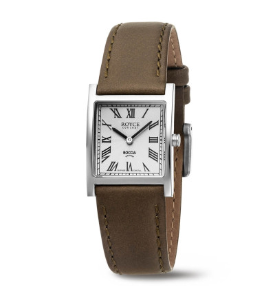 Uhrenarmband für BOCCIA TITANIUM Damenuhr "Royce" 3360-01 | braun