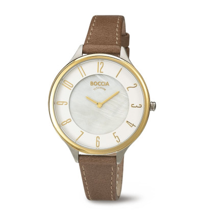 Uhrenarmband für BOCCIA TITANIUM Damenuhr "Slim" 3240-02