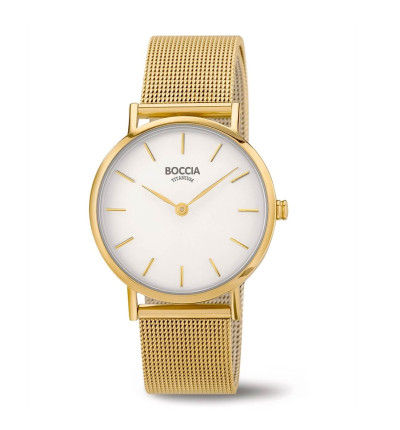 Uhrenarmband für BOCCIA TITANIUM Damenuhr "Trend" 3281-06 | gelbgold
