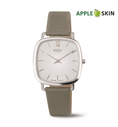Uhrenarmband für BOCCIA TITANIUM Damenuhr "Trend" 3334-01 | grau