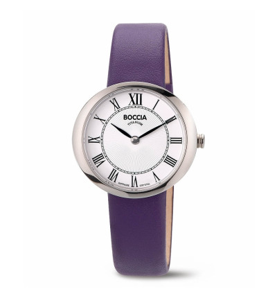 Uhrenarmband für BOCCIA TITANIUM Damenuhr "Trend" 3344-02 | lila