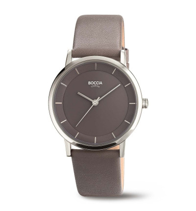 Uhrenarmband für BOCCIA TITANIUM Damenuhr "Trend" 3355-02 | grau
