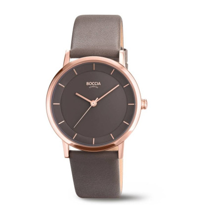 Uhrenarmband für BOCCIA TITANIUM Damenuhr "Trend" 3355-04 | braun