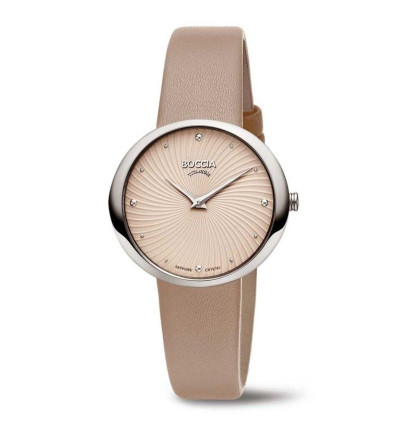 Uhrenarmband für BOCCIA TITANIUM Damenuhr "Trend" 3364-02 | braun