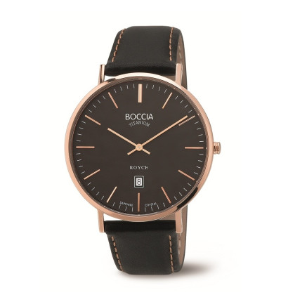 Uhrenarmband für BOCCIA TITANIUM Herrenuhr "Royce" 3589-05