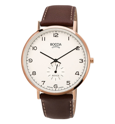 Uhrenarmband für BOCCIA TITANIUM Herrenuhr "Royce" 3592-02