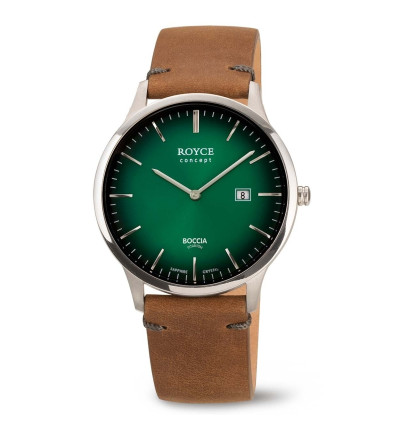 Uhrenarmband für BOCCIA TITANIUM Herrenuhr "Royce" 3641-02