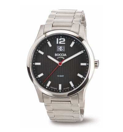 BOCCIA TITANIM Herrenuhr "Classic" 3580-02
