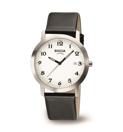 BOCCIA TITANIUM Herrenuhr Classic 3618-01 (alt: 3544-01)