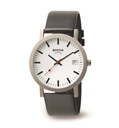 Uhrenarmband für BOCCIA TITANIUM Herrenuhr "Classic" 3622-01 (alt: 3538-01)