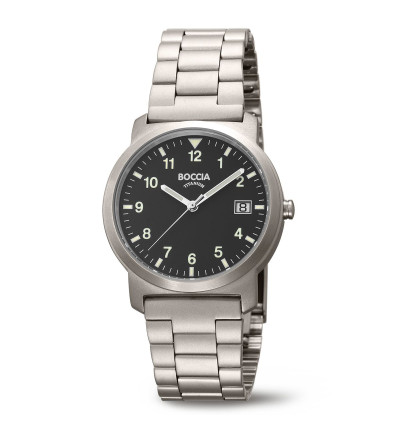 BOCCIA TITANIUM Herrenuhr "Classic" 3630-03 