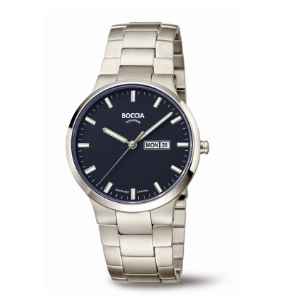 BOCCIA TITANIUM Herrenuhr "Classic" 3649-02