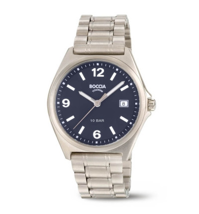 BOCCIA TITANIUM Herrenuhr "Classic" 3663-02