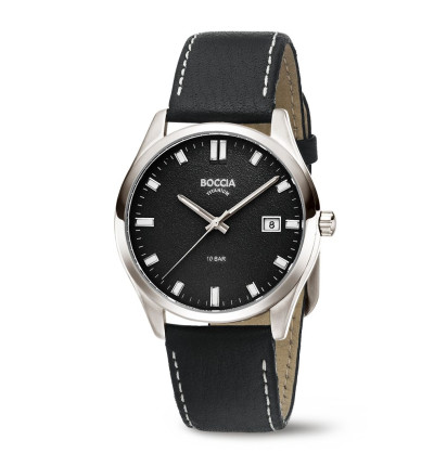 BOCCIA TITANIUM Herrenuhr "Classic" 3669-02