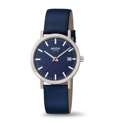 Uhrenarmband BOCCIA TITANIUM "Classic" 3670-02 | blau