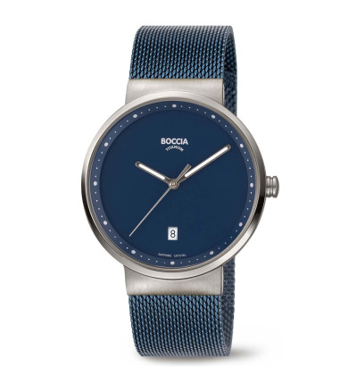 Uhrenarmband für BOCCIA TITANIUM Herrenuhr "Slim" 3615-05
