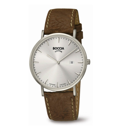 Uhrenarmband BOCCIA TITANIUM Herrenuhr "Slim" 3648-01