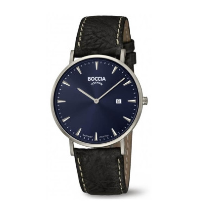 Uhrenarmband BOCCIA TITANIUM Herrenuhr "Slim" 3648-02