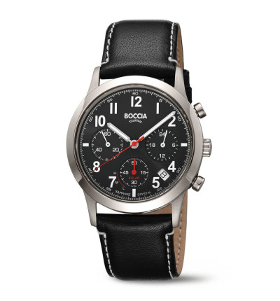 Uhrenarmband für BOCCIA TITANIUM Herrenuhr "Solar" 3735-01