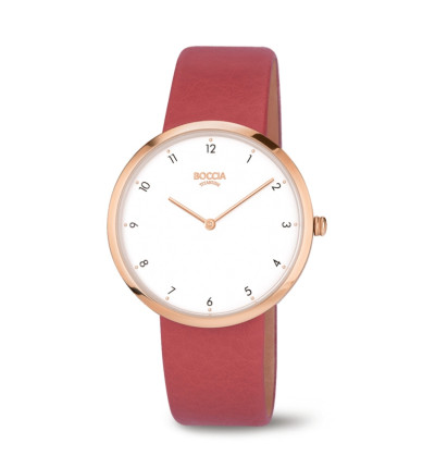 Uhrenarmband BOCCIA TITANIUM Trend 3309-05 | rot