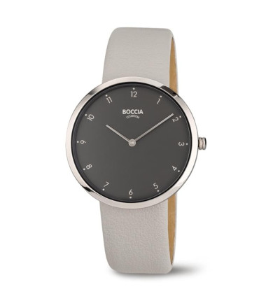 Uhrenarmband BOCCIA TITANIUM Trend 3309-08 | grau