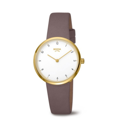Uhrenarmband für BOCCIA TITANIUM "Trend" 3315-02 | braun