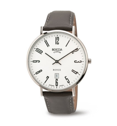 Uhrenarmband für BOCCIA TITANIUM Herrenuhr "Royce" 3589-08