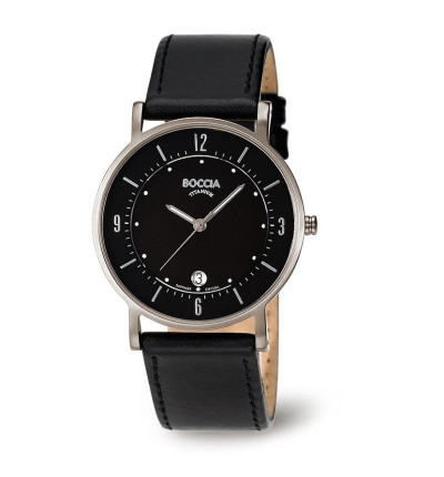 Uhrenarmband für BOCCIA TITANIUM Herrenuhr "Slim" 3533-01