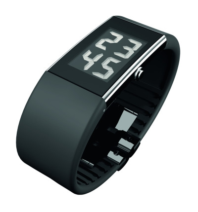 Ersatzarmband Rosendahl "Watch 2 Large" 43103, schwarz