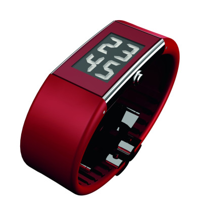 Ersatzarmband Rosendahl "Watch 2 Small" 43128, rot, mit Dornschließe