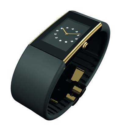 Ersatzarmband Rosendahl "Watch 2 Large" 43186, schwarz