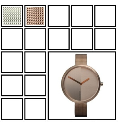 ROLF CREMER Ersatzmetallarmband Kollektion "Slim", 14 mm