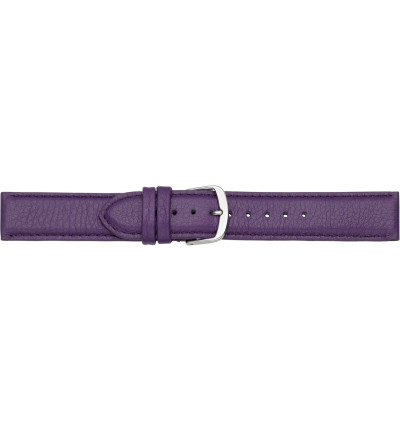 Uhrenband Aubergine glatt | Breite konstant