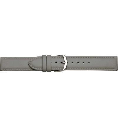 Uhrenband Grau glatt | Breite konstant