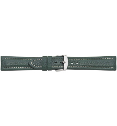 Uhrenband Dunkelgrün, Bio-Leder