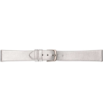 Uhrenband Silber-Glanz glatt | Breite verlaufend