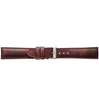 Uhrenband Burgund glatt, Florenz