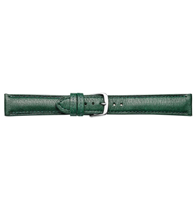 Uhrenarmband Öko-Nappa, genarbt Grün