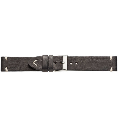 Uhrenband Schwarz glatt, Parma