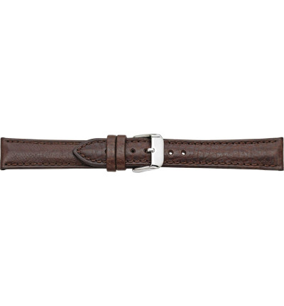 Uhrenband Dunkelbraun, Soft Kalb